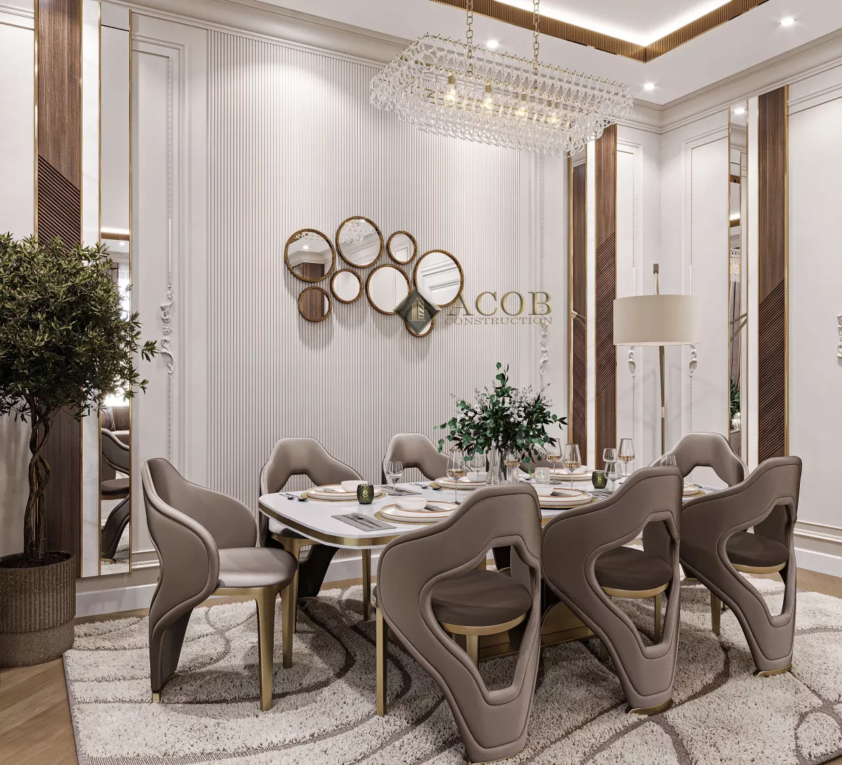 Interior design 190m²
