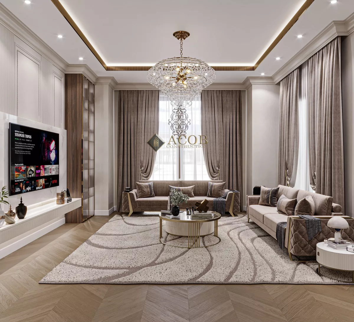 Interior design 190m²