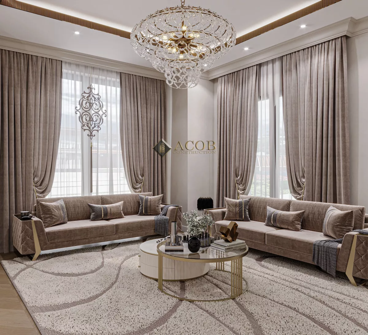 Interior design 190m²