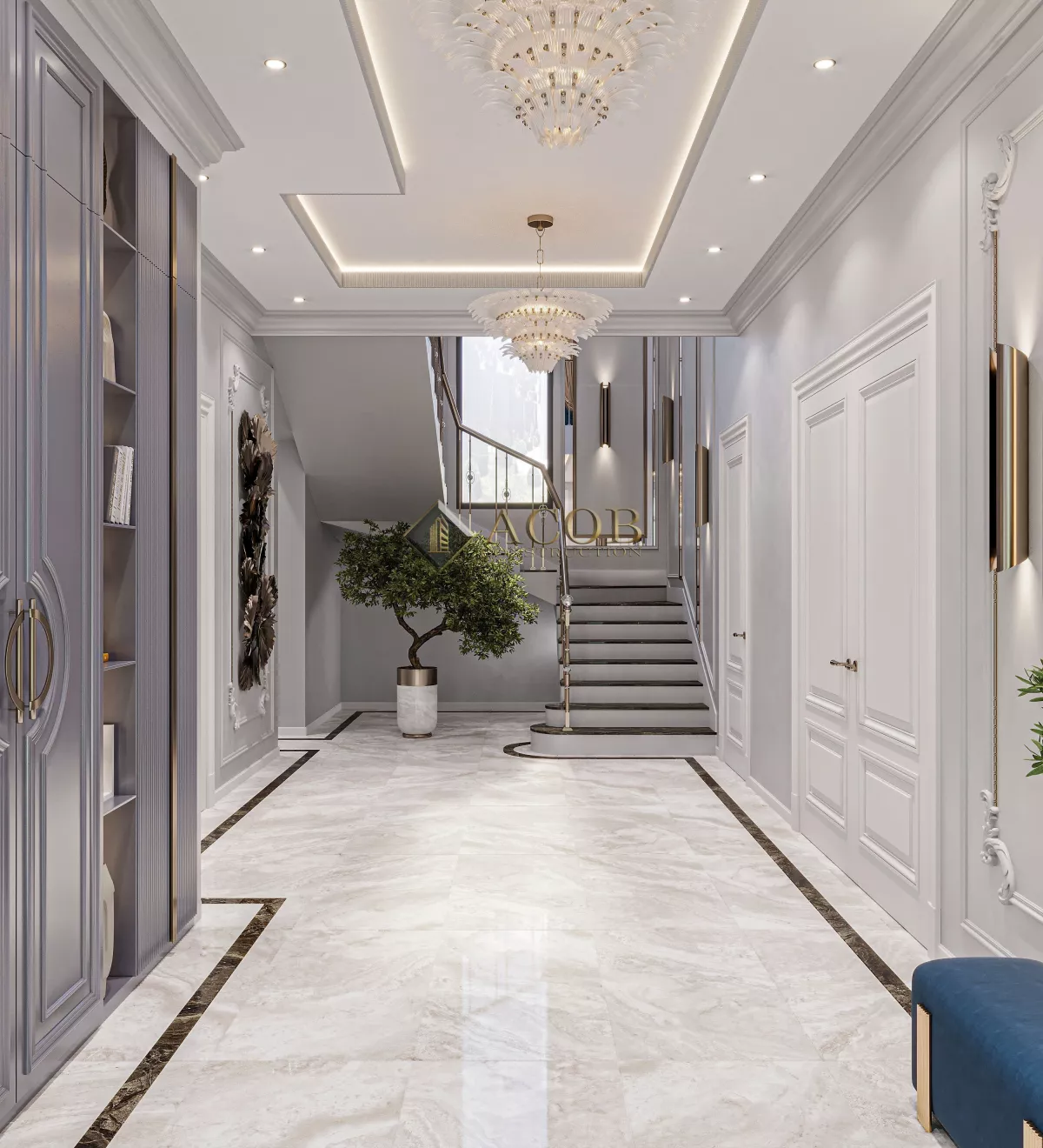 Interior design 190m²
