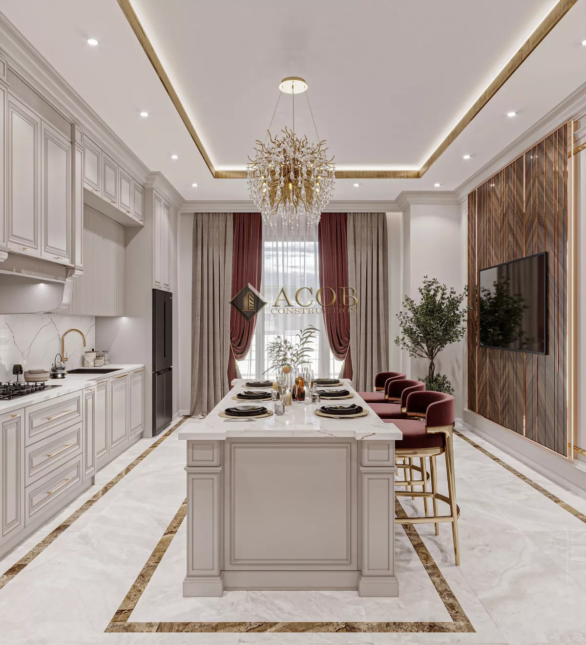 Interior design 190m²