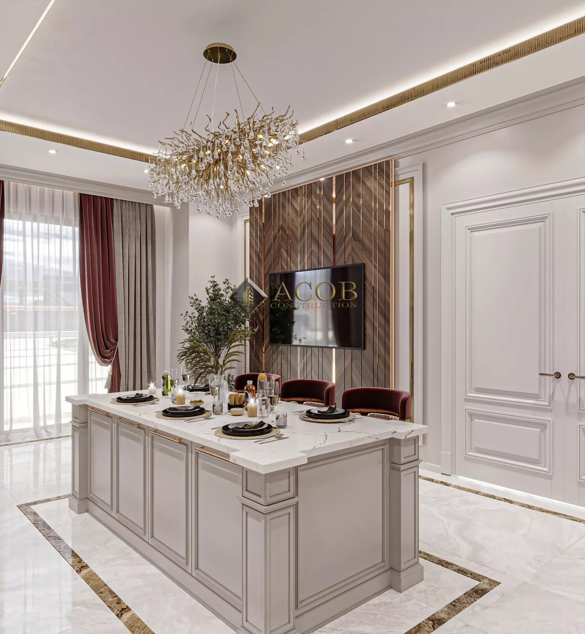 Interior design 190m²