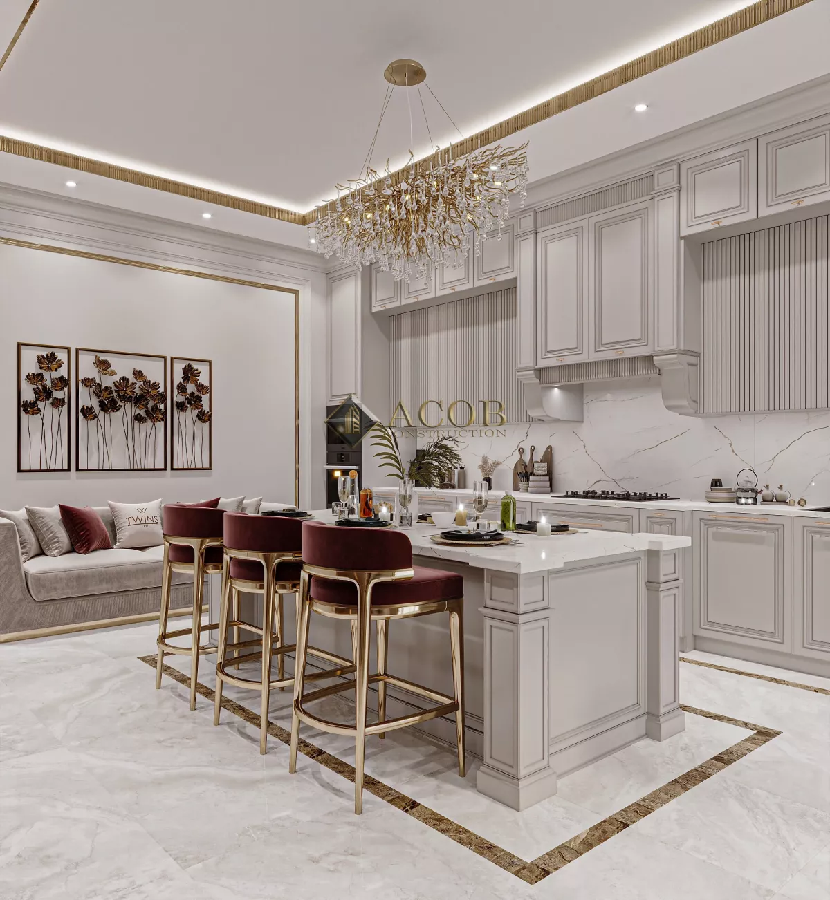 Interior design 190m²