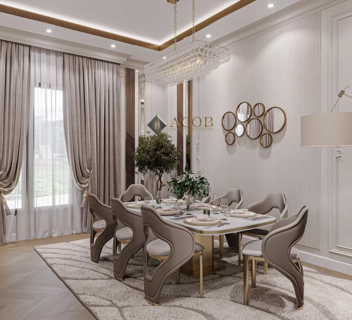 Interior design 190m²