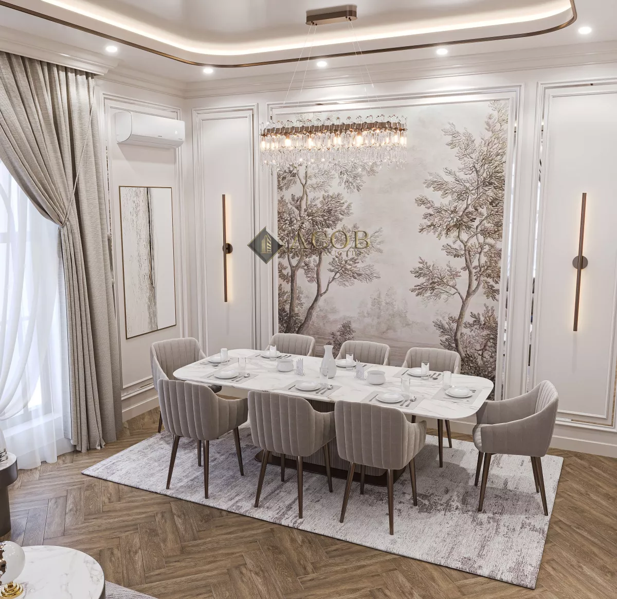 Interior design 300m²