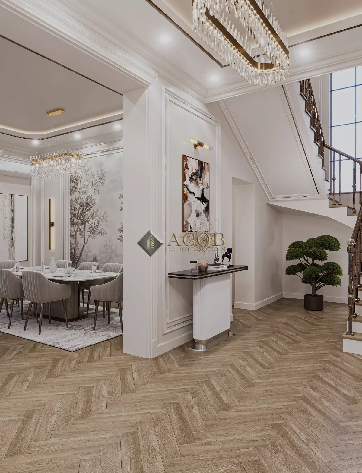Interior design 300m²