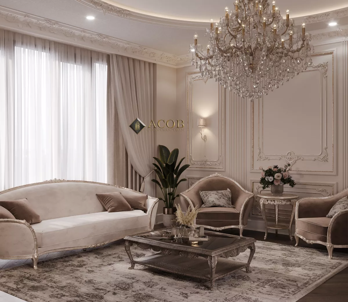 Interior design 150m²