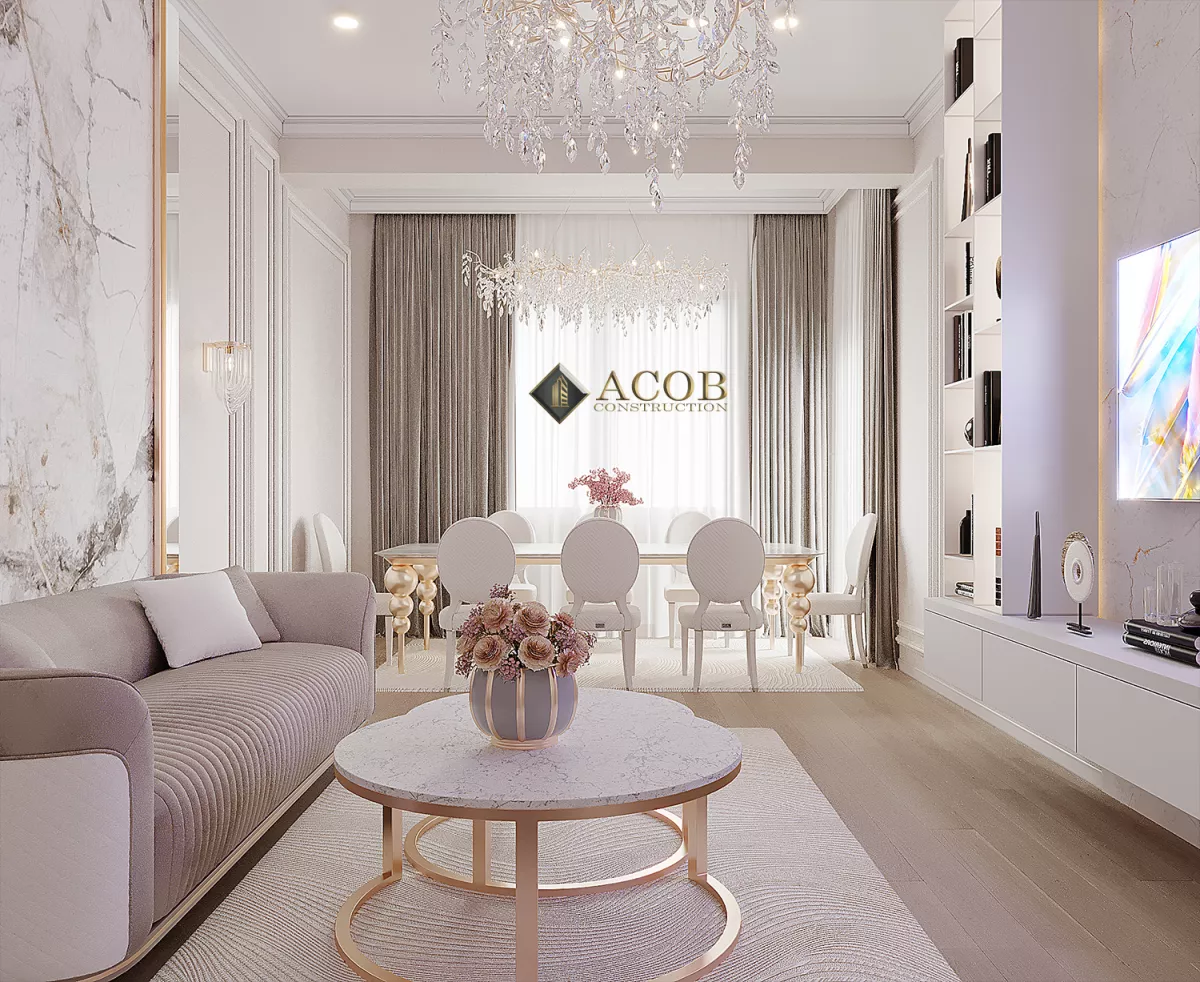 Interior design 130m²