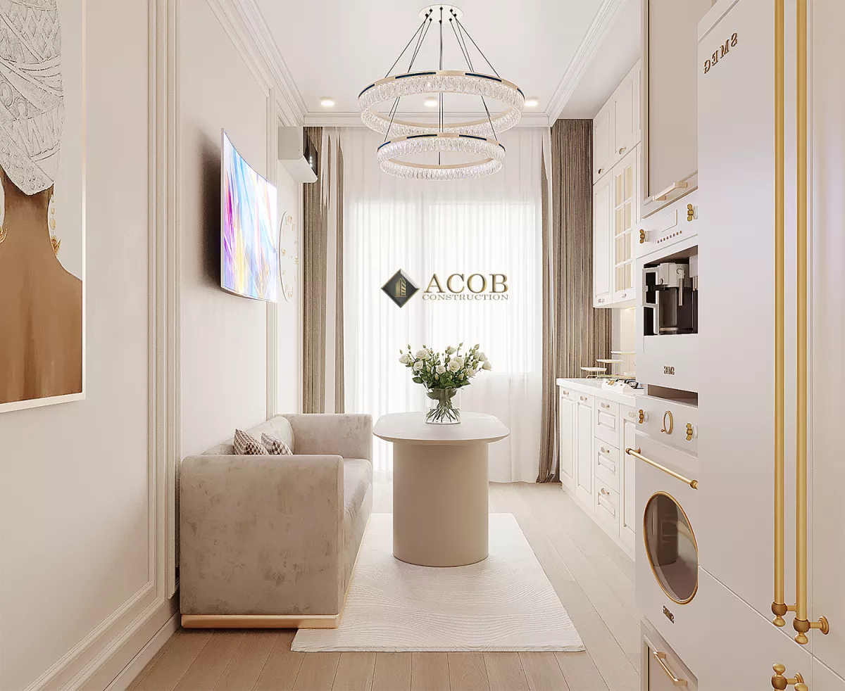 Interior design 130m²