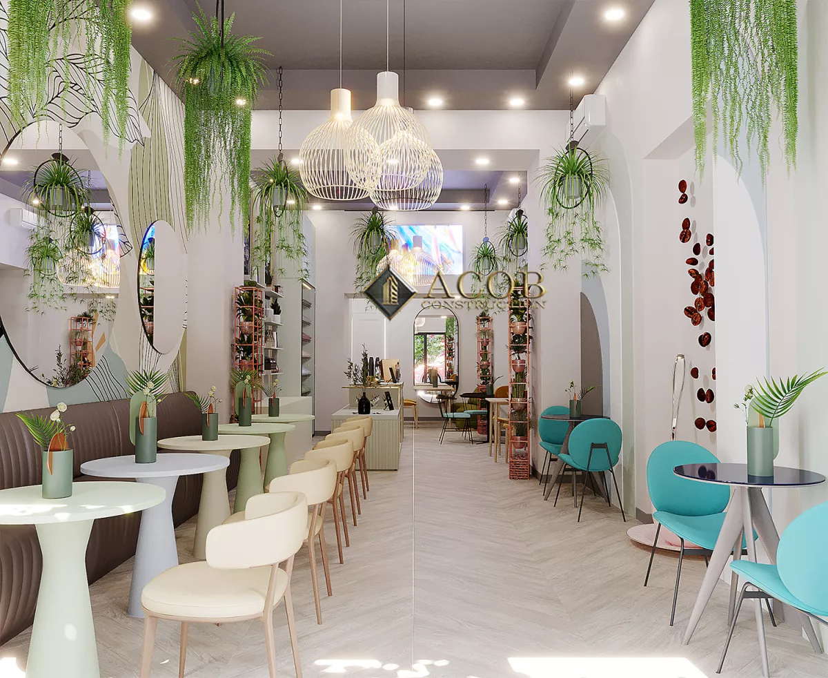 İçəri şəhər restoran dizaynı