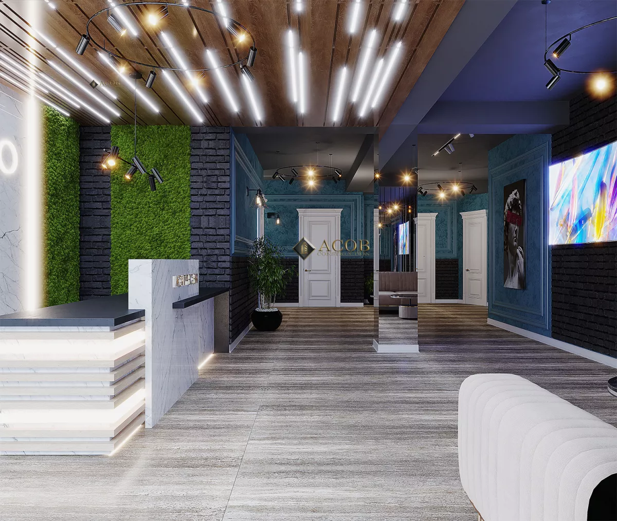28 May ((699 m²) Restoranın interyer dizaynı