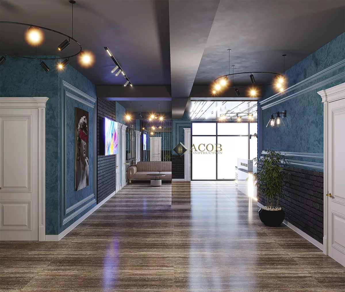28 May ((699 m²) Restoranın interyer dizaynı