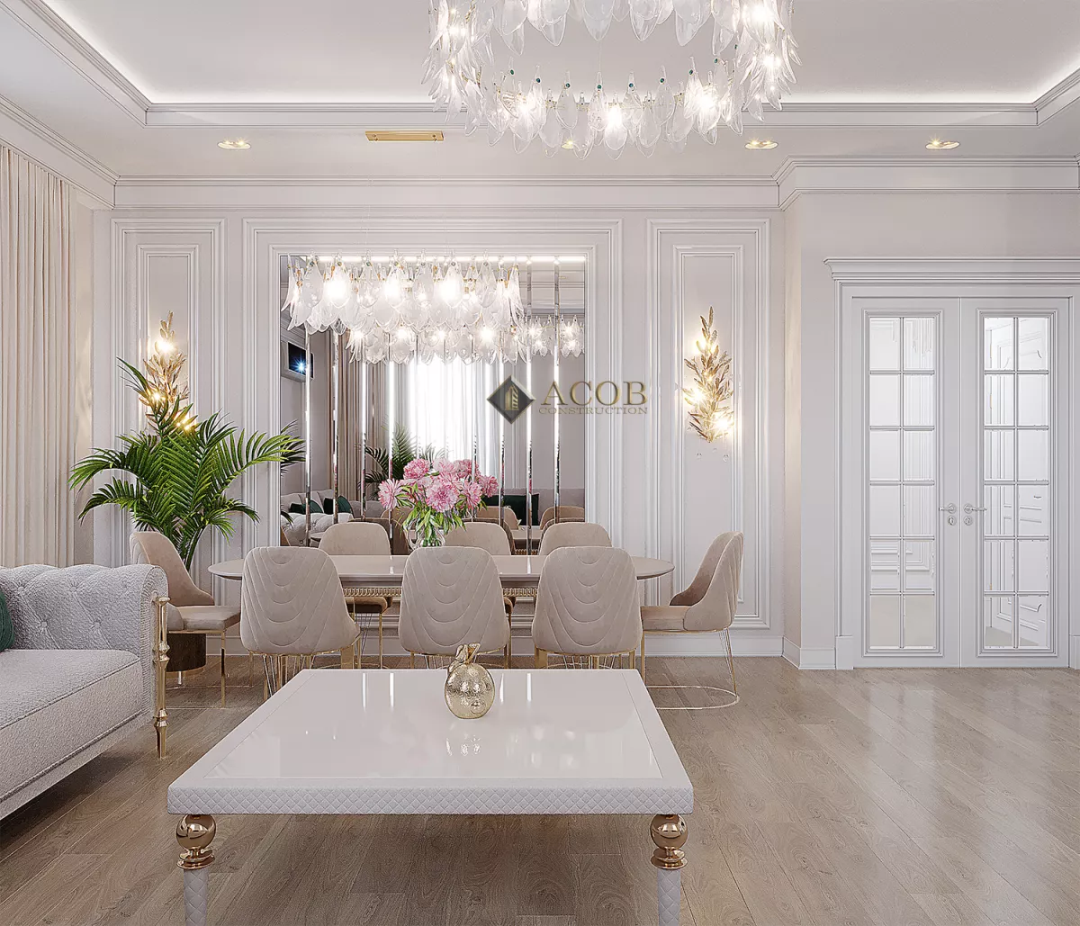 Interior design 90m²