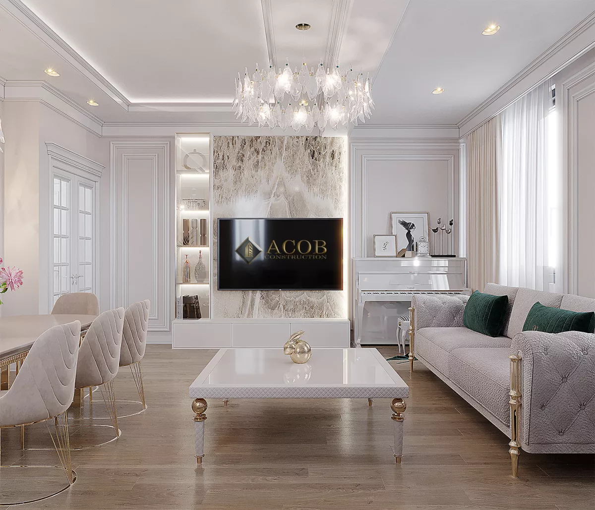 Interior design 90m²
