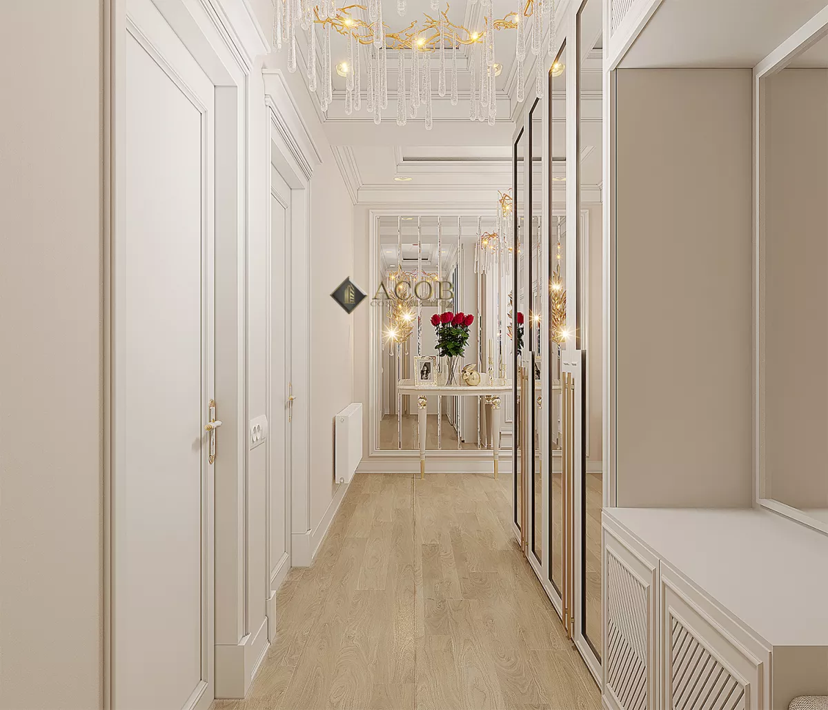 Interior design 90m²