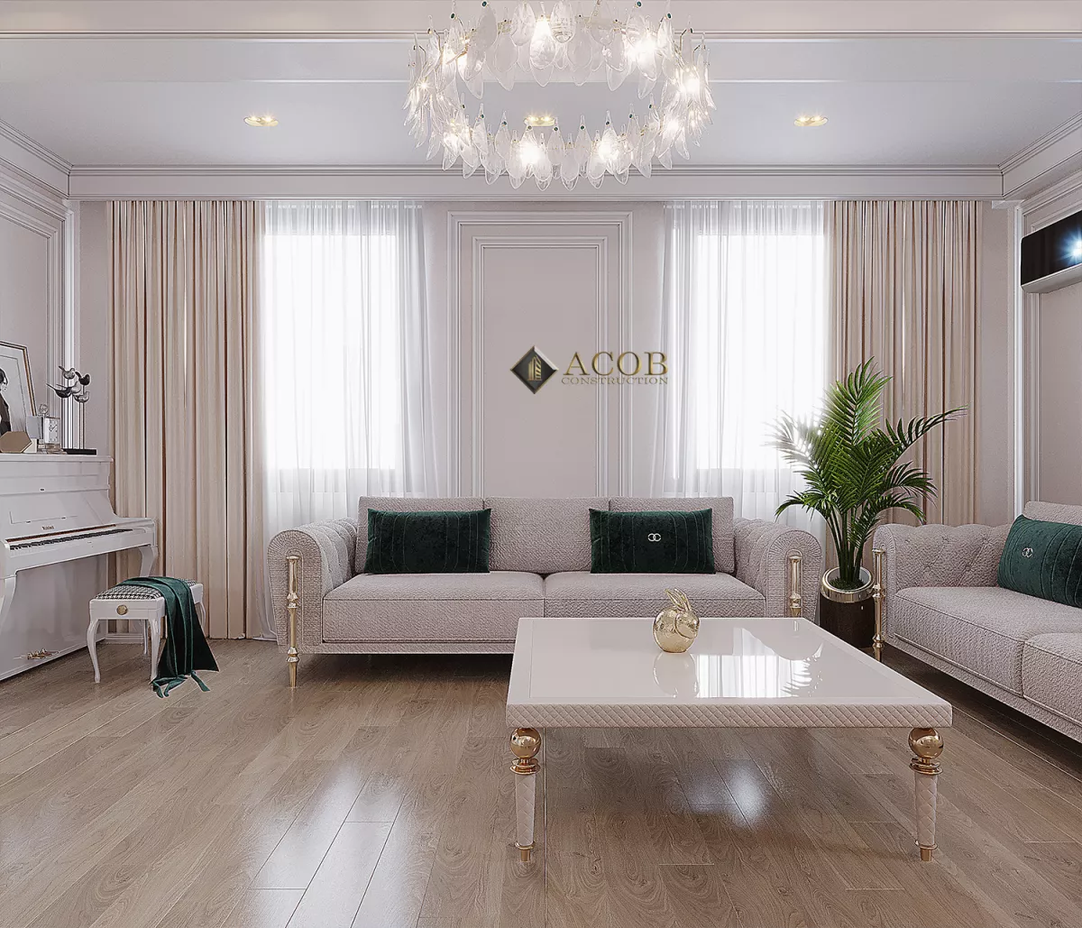 Interior design 90m²