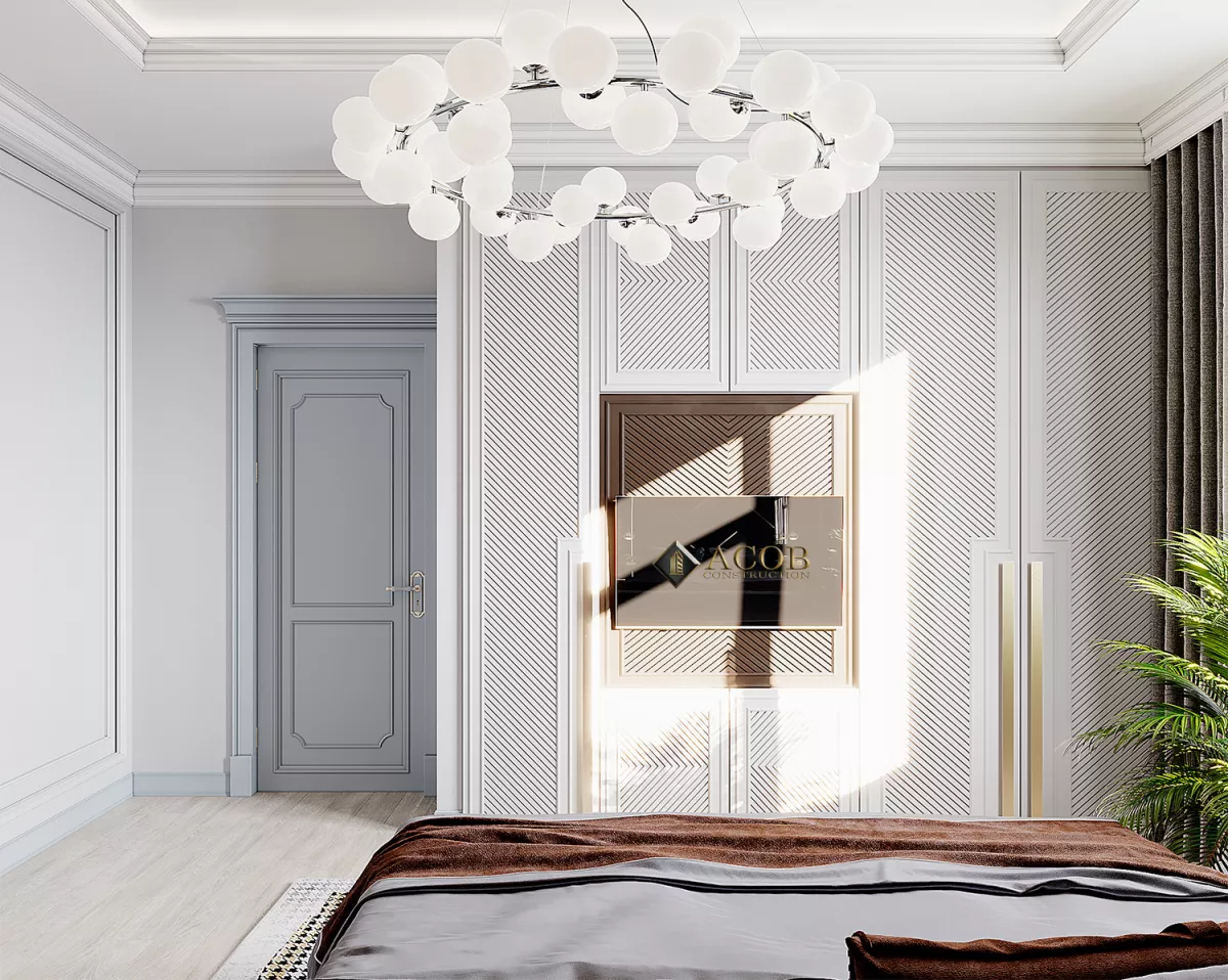 Şəki rayonu  (425 m²) həyət evinin interyer dizaynı