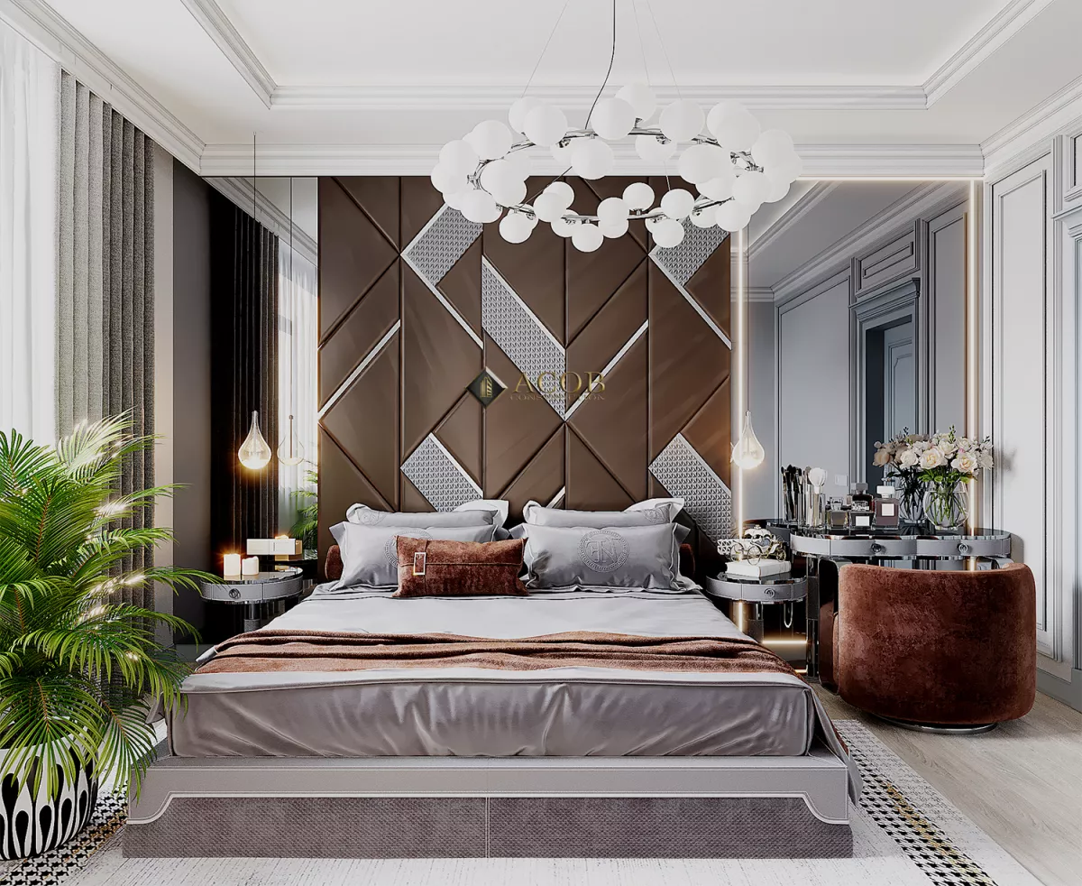 Şəki rayonu  (425 m²) həyət evinin interyer dizaynı