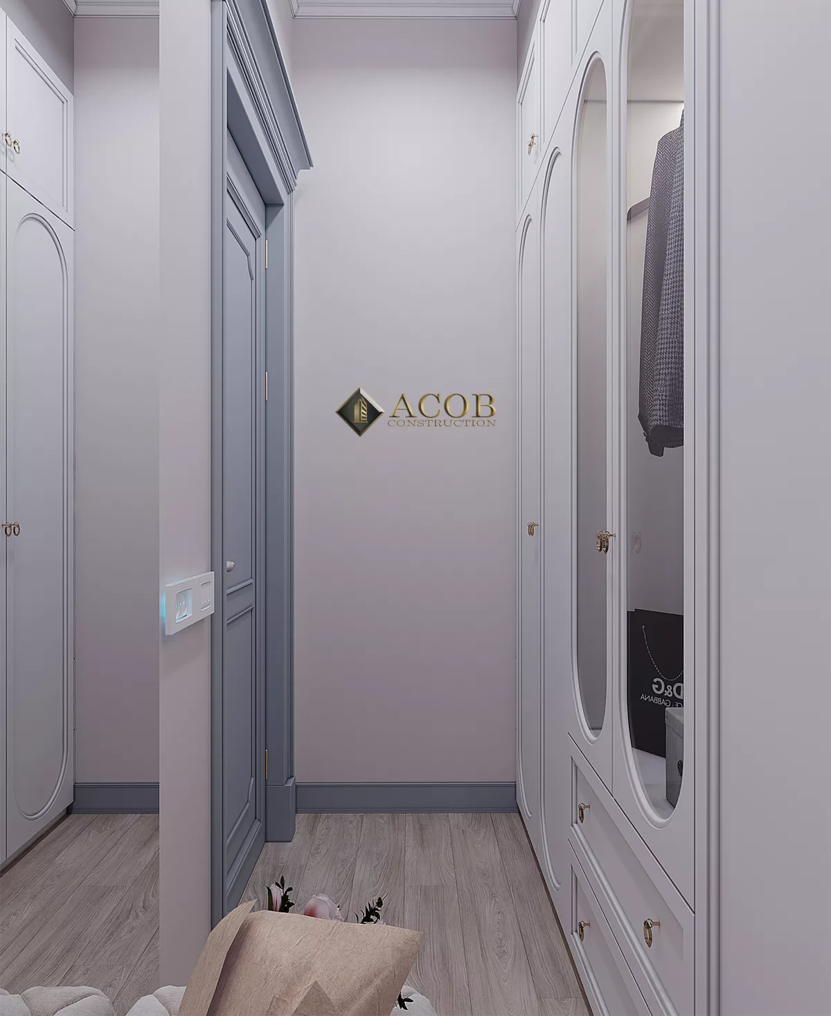 Şəki rayonu  (425 m²) həyət evinin interyer dizaynı