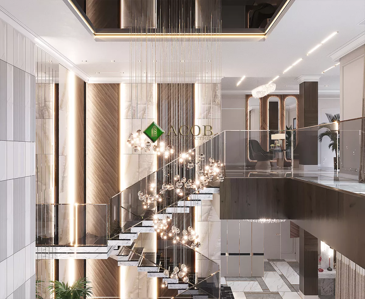 Mərdəkan Yeni Villa  interyer dizaynı