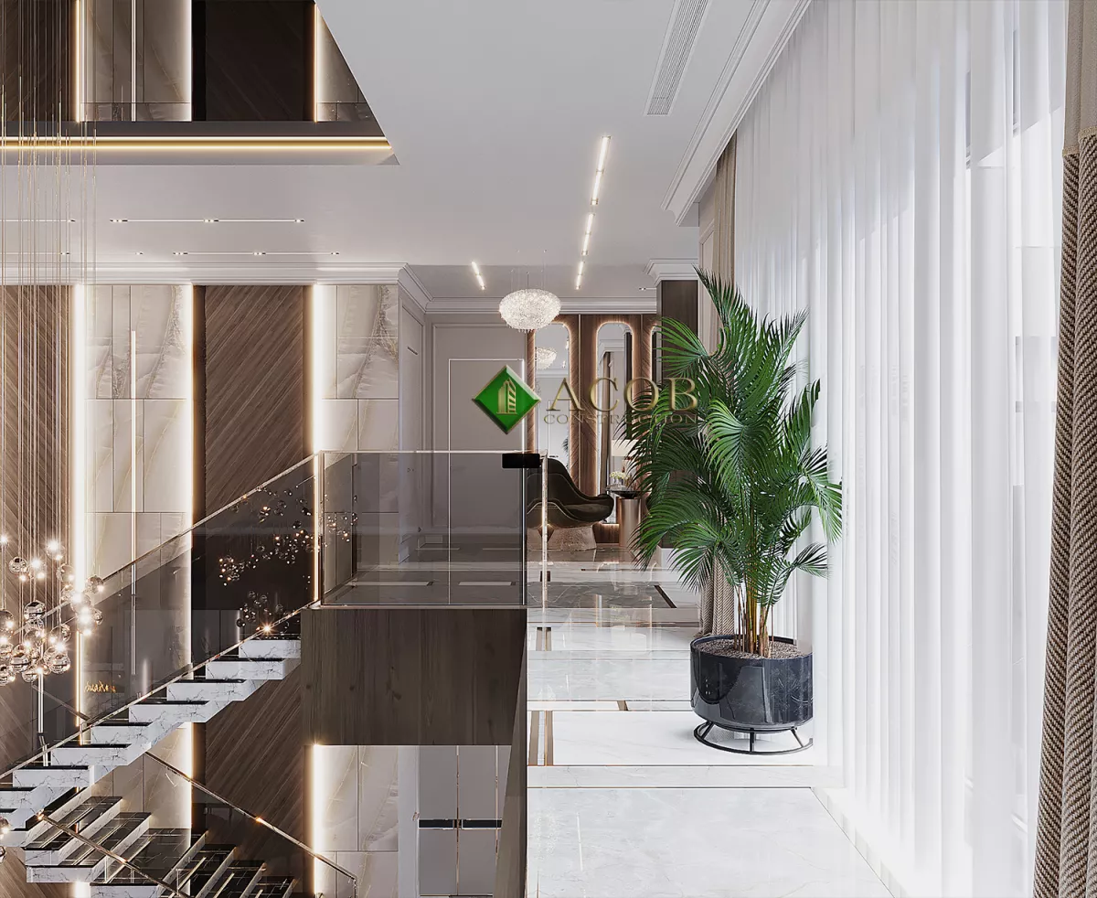 Mərdəkan Yeni Villa  interyer dizaynı