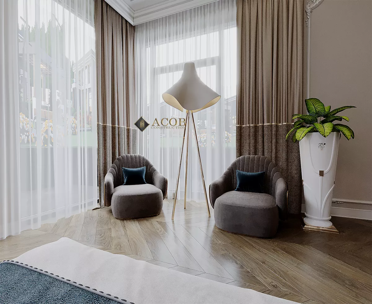 Mərdəkan Yeni Villa  interyer dizaynı