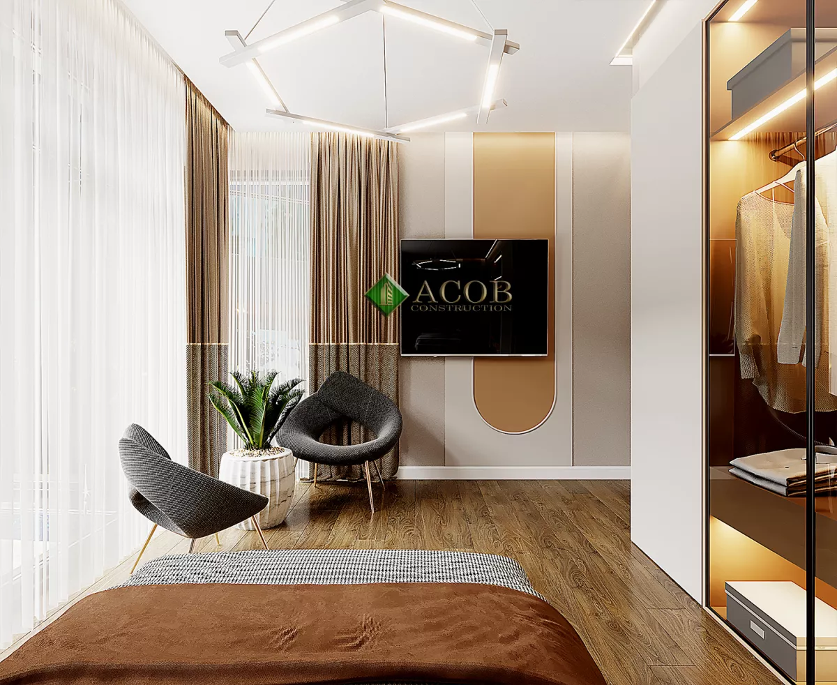 Mərdəkan Layihəsi (187 m²) interyer Dizaynı