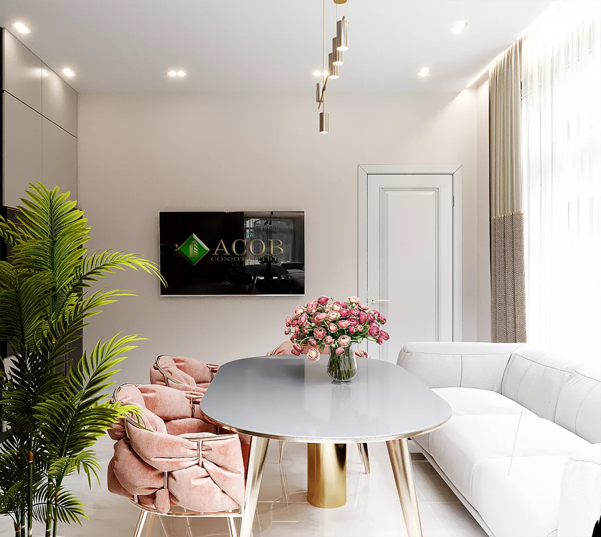 Mərdəkan Layihəsi (187 m²) interyer Dizaynı
