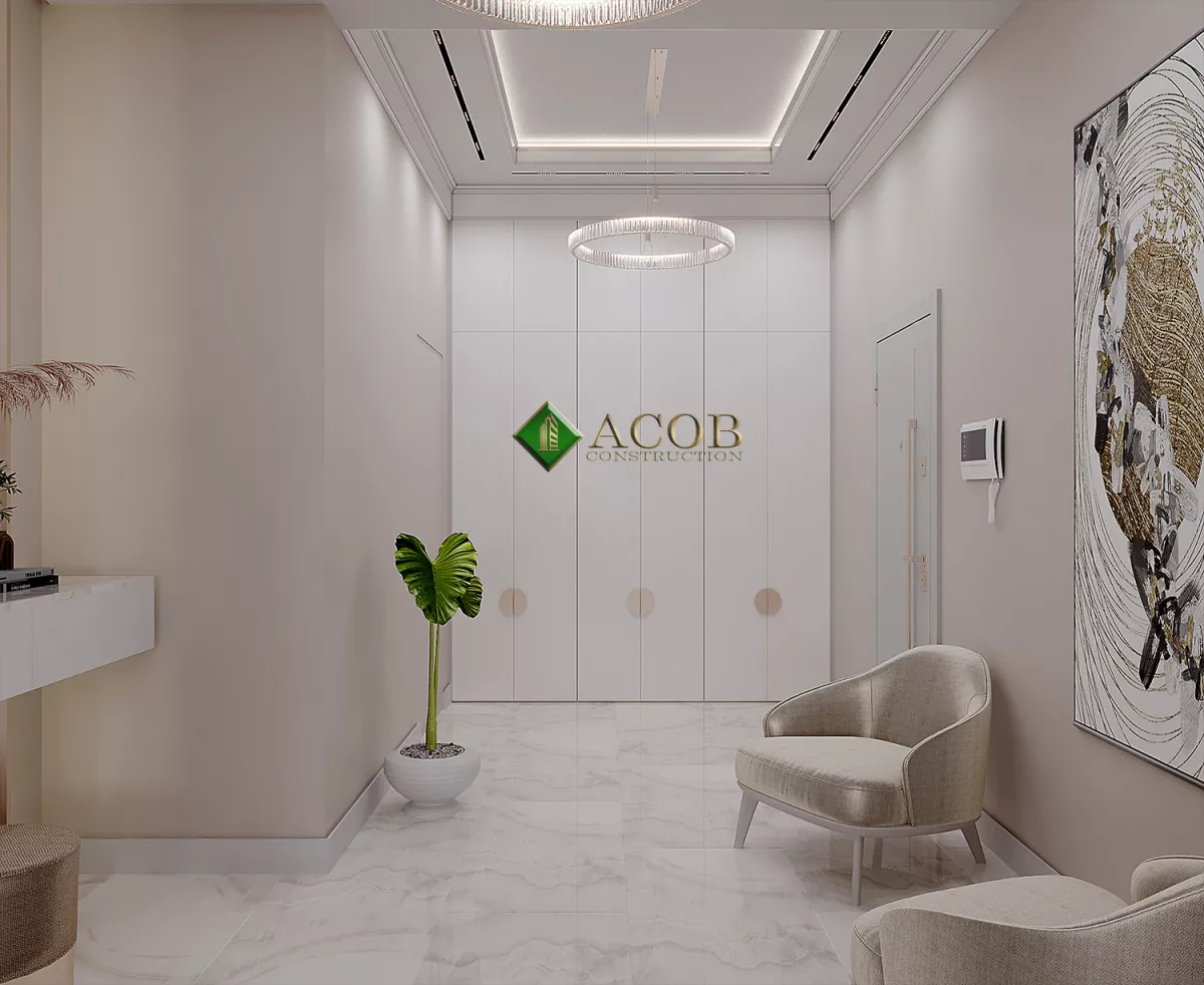 İçərişəhər 110 m² mənzilin modern interyer dizaynı