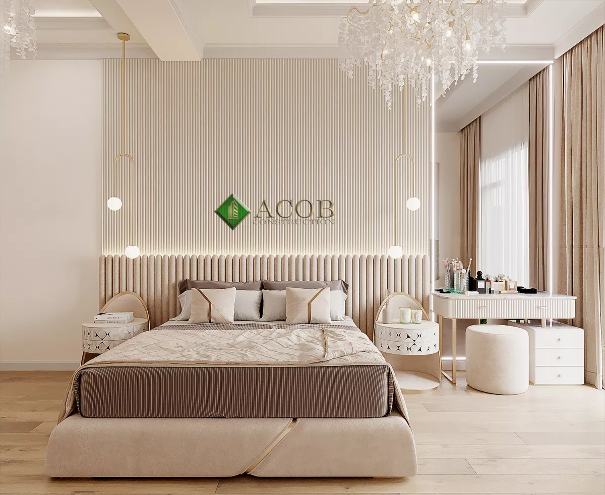 İçərişəhər 110 m² mənzilin modern interyer dizaynı