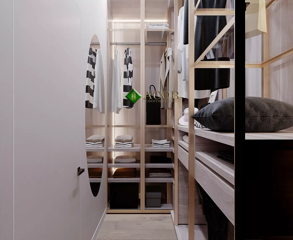 İçərişəhər 110 m² mənzilin modern interyer dizaynı