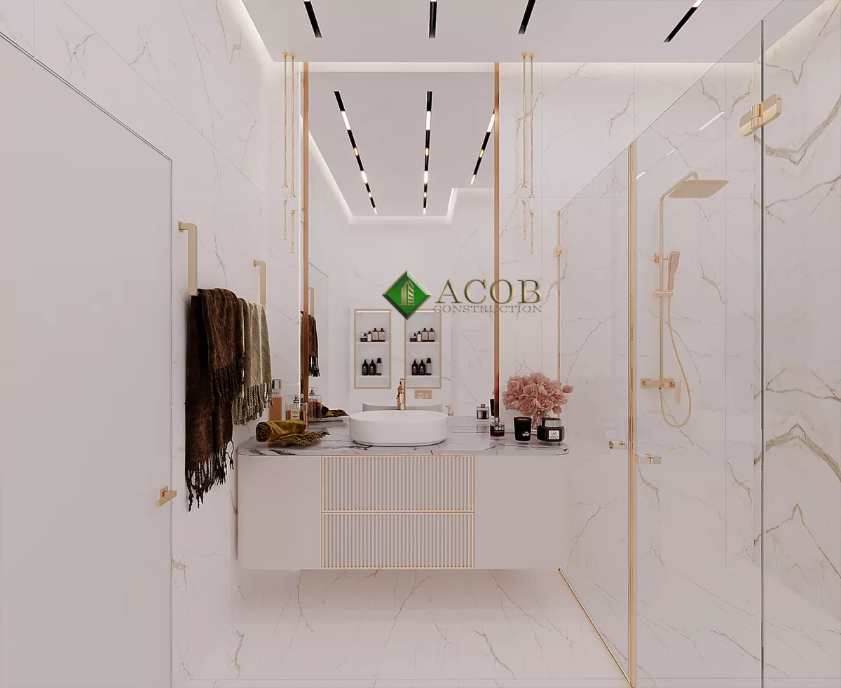 İçərişəhər 110 m² mənzilin modern interyer dizaynı