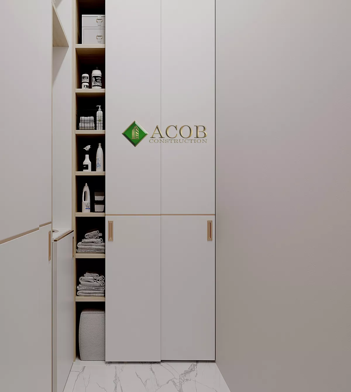 İçərişəhər 110 m² mənzilin modern interyer dizaynı
