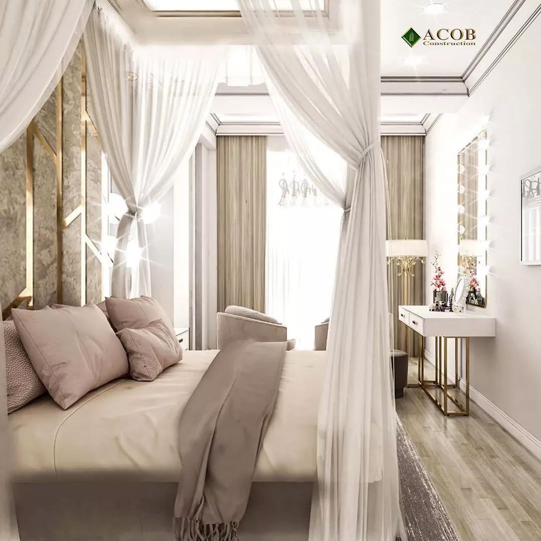 Armoni Residence (101m²) mənzilin interyer dizaynı