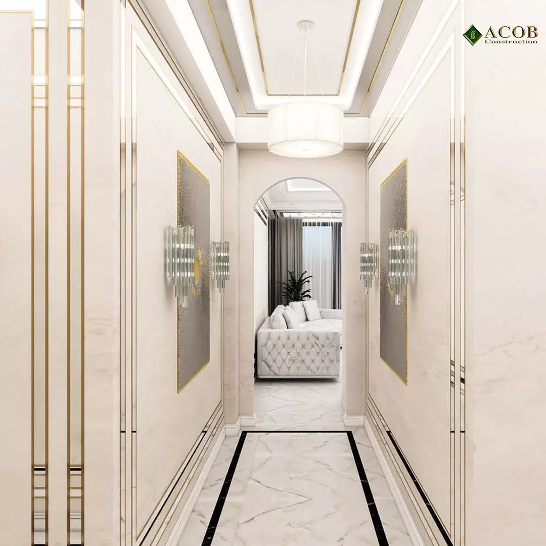 Armoni Residence (101m²) mənzilin interyer dizaynı