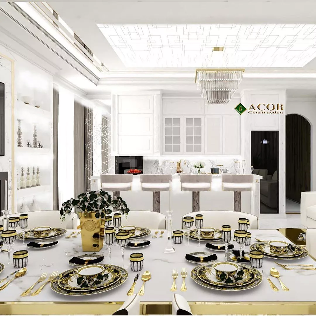 Armoni Residence (101m²) mənzilin interyer dizaynı