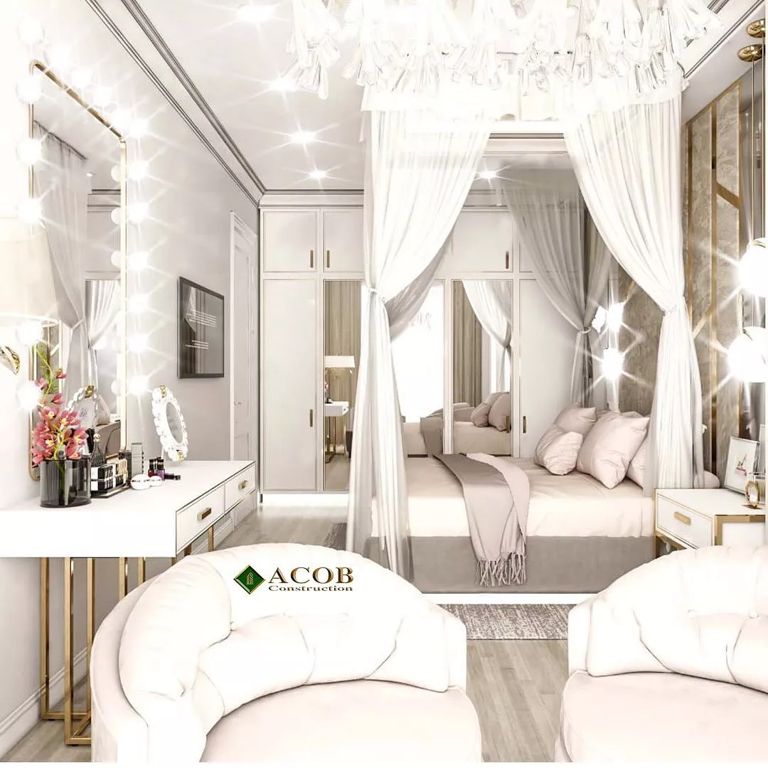 Armoni Residence (101m²) mənzilin interyer dizaynı