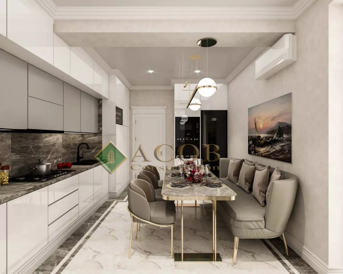 Interior design 110m²