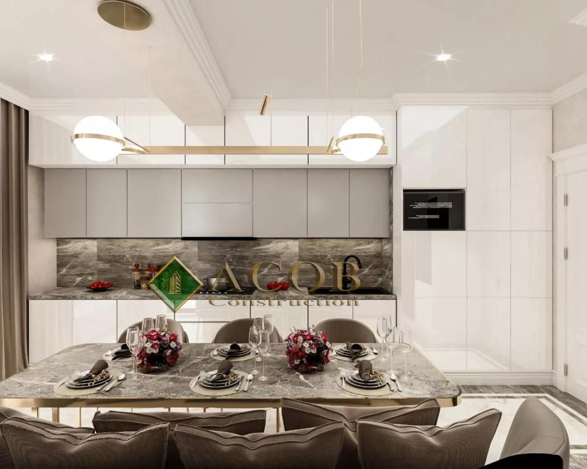Interior design 110m²
