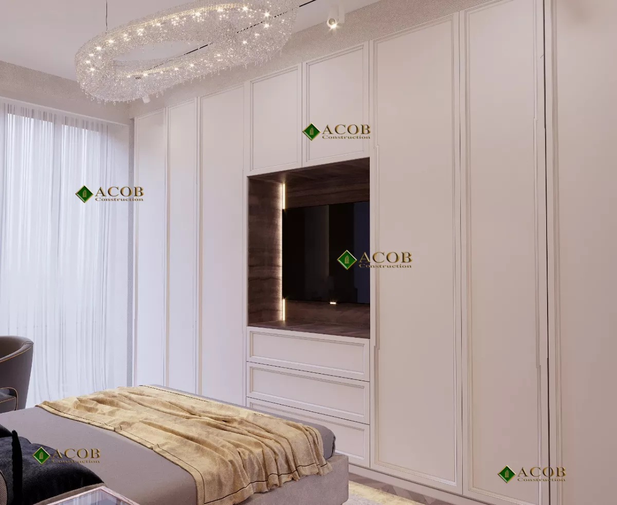 Xırdalan (120 m²) mənzilin interyer dizaynı