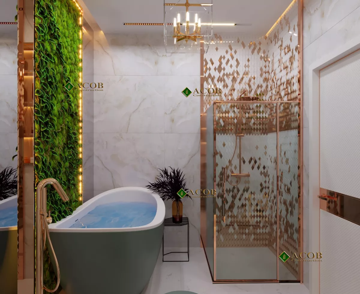 Xırdalan (120 m²) mənzilin interyer dizaynı