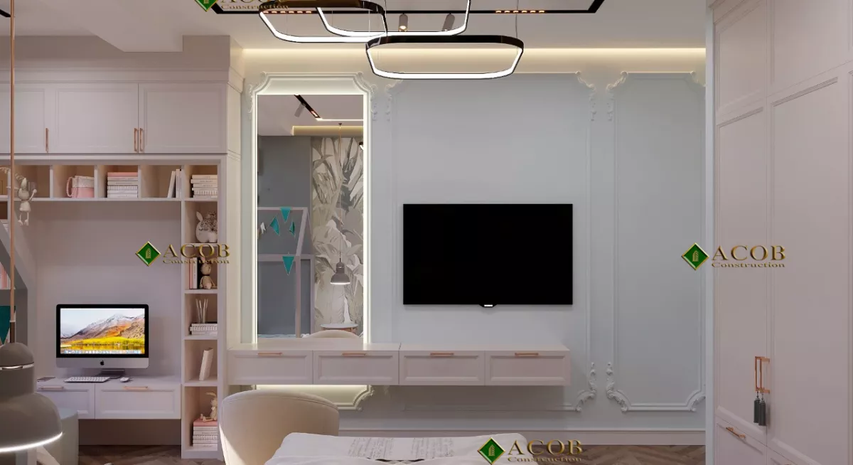 Xırdalan (120 m²) mənzilin interyer dizaynı