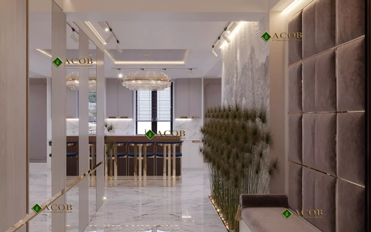 Xırdalan (120 m²) mənzilin interyer dizaynı