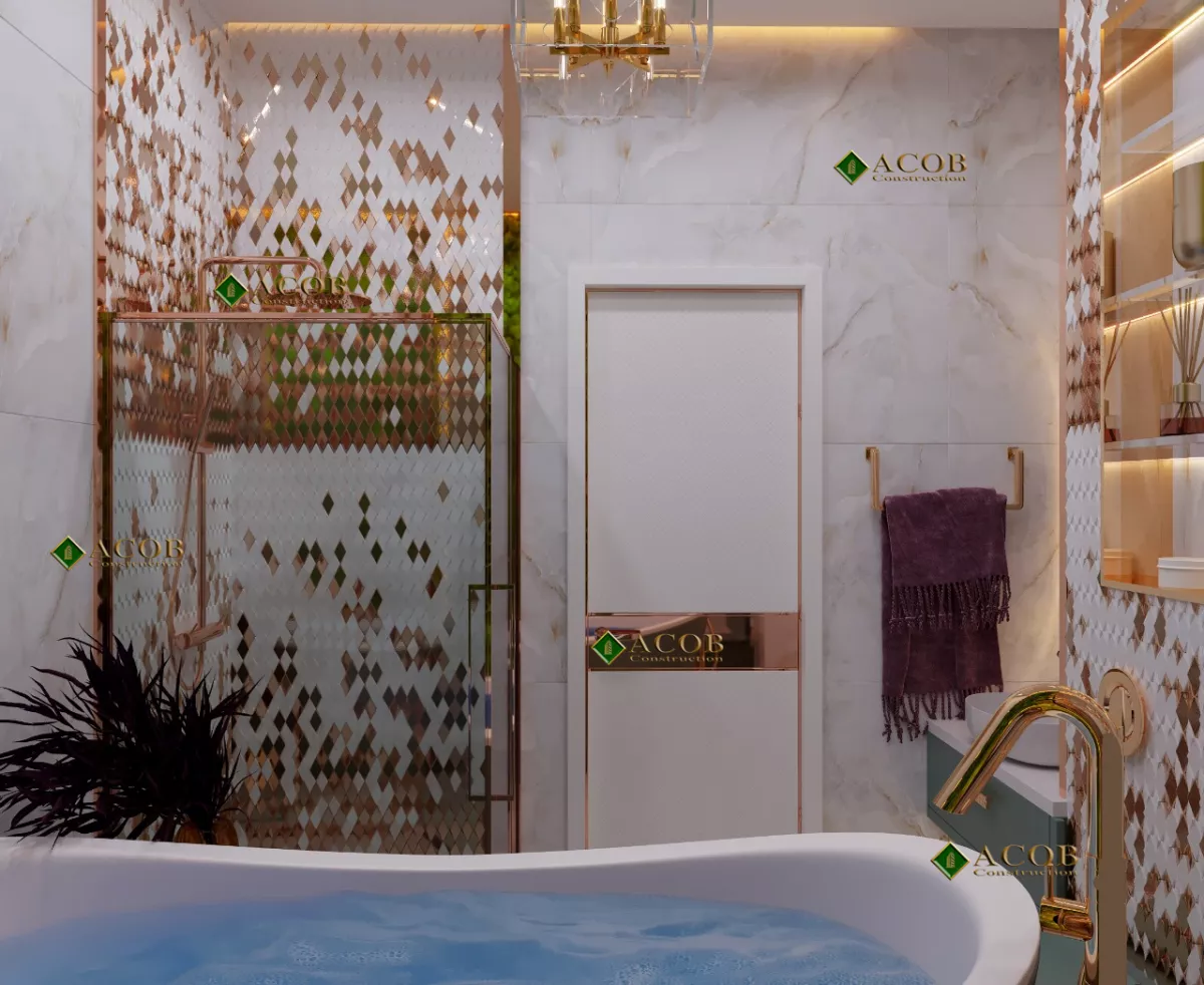 Xırdalan (120 m²) mənzilin interyer dizaynı