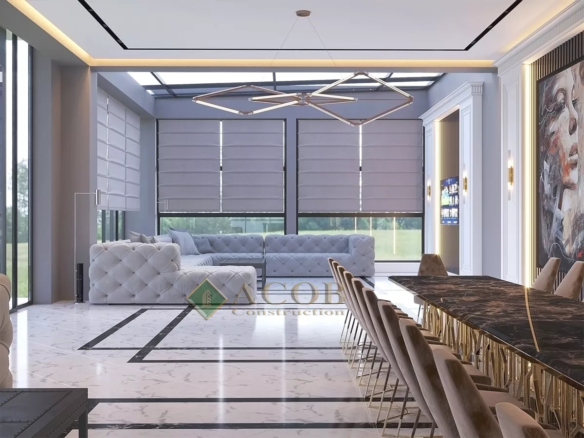 Interior design 130m²