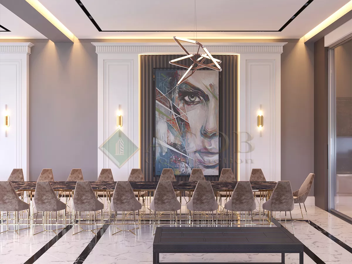 Interior design 130m²