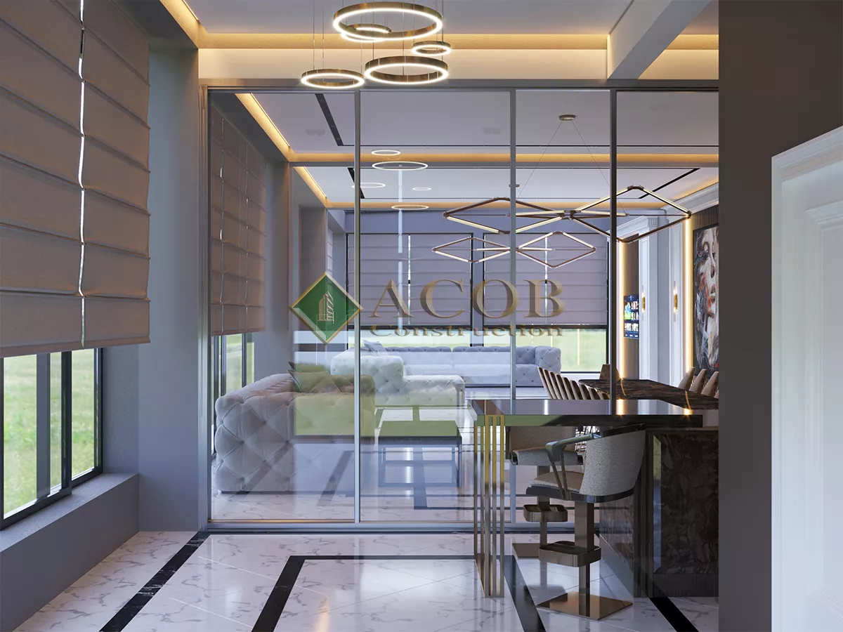 Interior design 130m²
