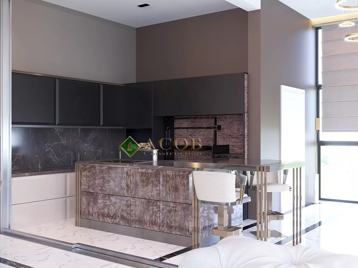 Interior design 130m²