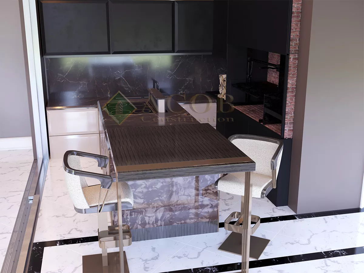 Interior design 130m²