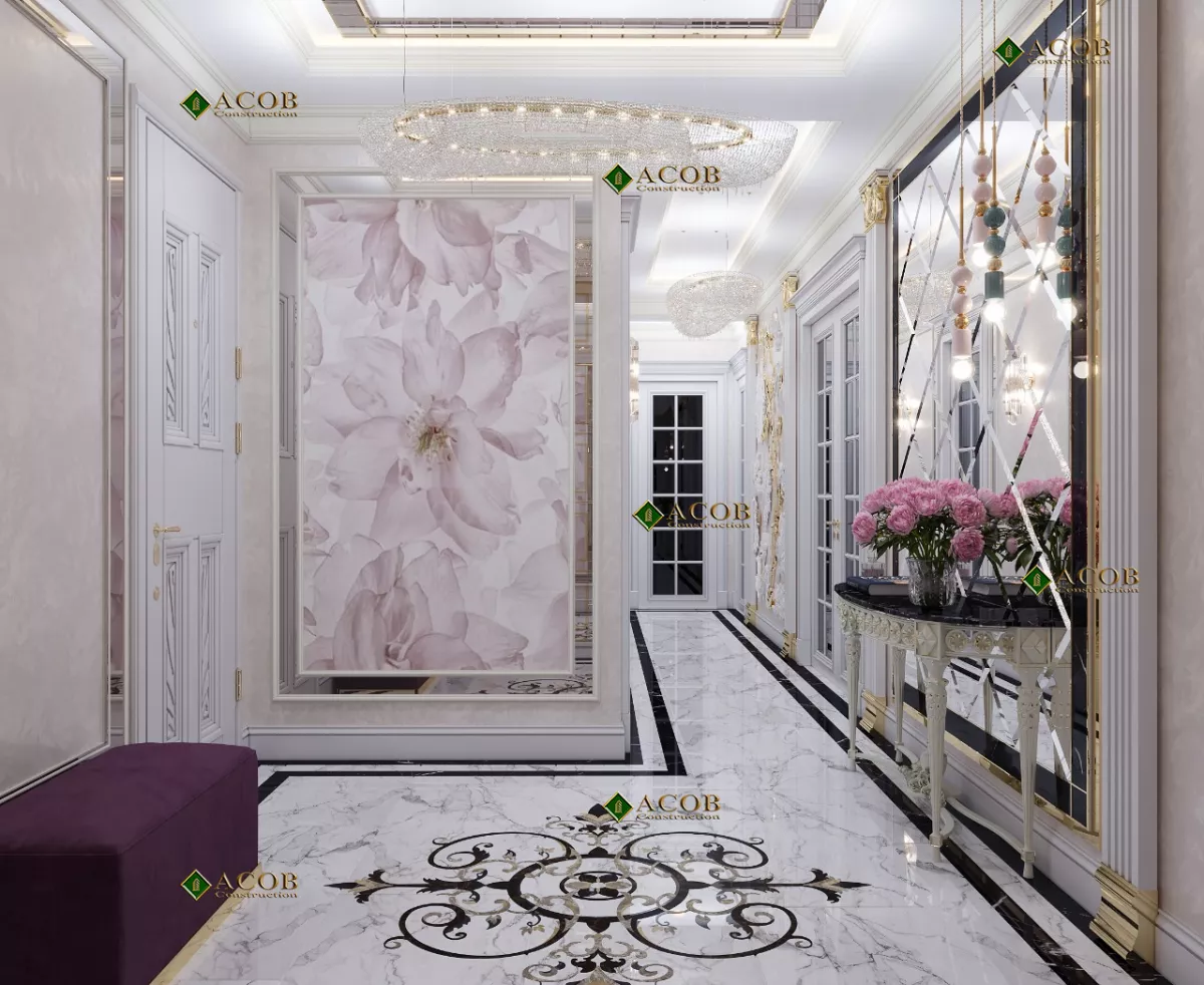 28 May (140 m²) mənzilin interyer dizaynı